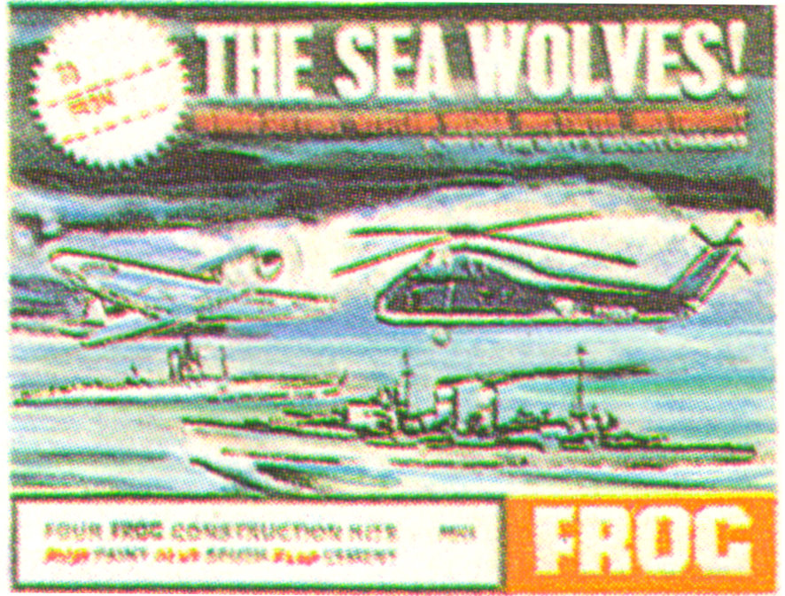FROG F149 The Sea Wolves! set, Rovex scale models Ltd, 1965